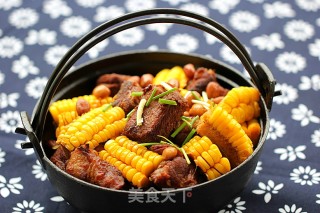 玉米烧排骨的做法步骤：9