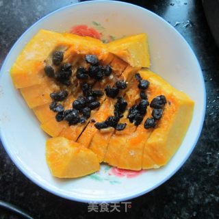 尖椒豆豉南瓜的做法步骤：6