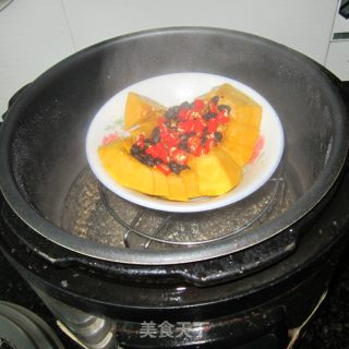 尖椒豆豉南瓜的做法步骤：9