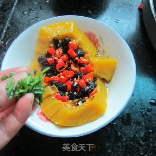尖椒豆豉南瓜的做法步骤：10