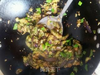 炒茄丝的做法步骤：6
