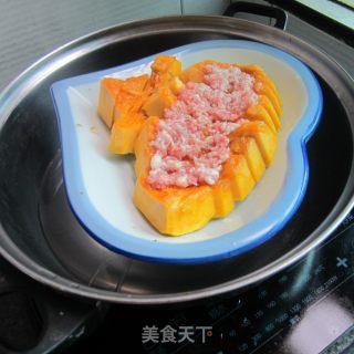 肉末南瓜的做法步骤：6