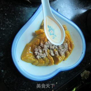 肉末南瓜的做法步骤：7