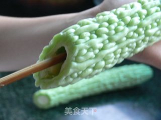 瓤苦瓜的做法步骤：2