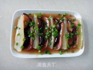 香菇火腿蒸冬瓜的做法步骤：7