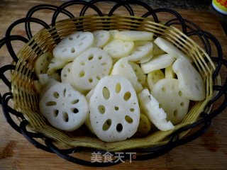莲藕火龙果的做法步骤：5