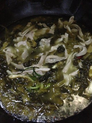 酸菜猪肚汤的做法步骤：8