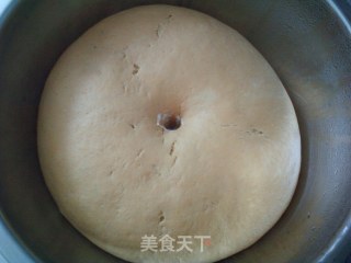南瓜蝴蝶馒头的做法步骤：3