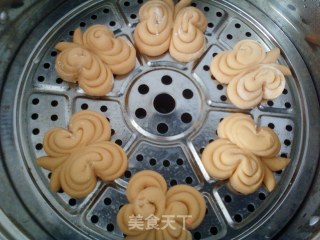 南瓜蝴蝶馒头的做法步骤：11