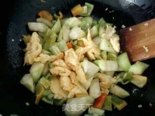 丝瓜炒蛋的做法步骤：11