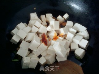 简易版麻婆豆腐的做法步骤：7