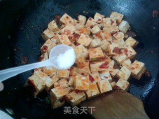 简易版麻婆豆腐的做法步骤：8