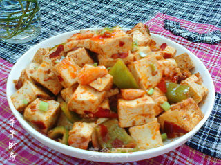 简易版麻婆豆腐的做法步骤：12