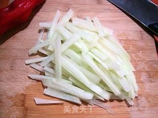 夏日小凉菜---------【凉拌西瓜皮】的做法步骤：2