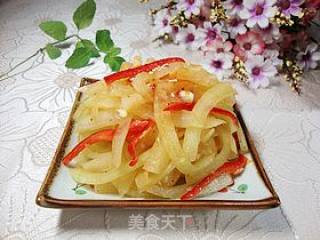 夏日小凉菜---------【凉拌西瓜皮】的做法步骤：11