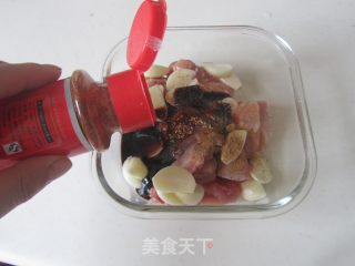 彩椒烤鸡串的做法步骤：3