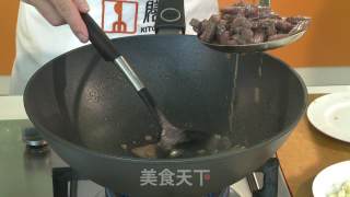 莴笋炒牛柳的做法步骤：4