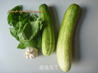 罗勒瓜片的做法步骤：1