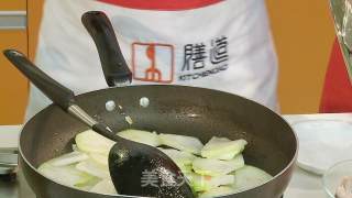 菜果炒肉片的做法步骤：4