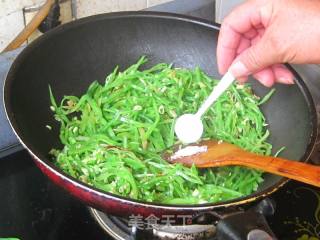 素炒扁豆丝的做法步骤：7