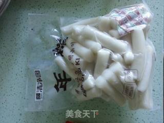 速食辣炒年糕的做法步骤：2