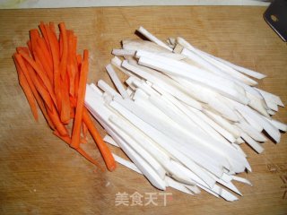 蚝油杏鲍菇丝的做法步骤：2