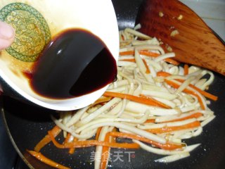 蚝油杏鲍菇丝的做法步骤：5