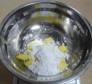 南瓜小饼干的做法步骤：1