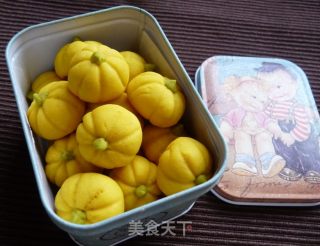 南瓜小饼干的做法步骤：9