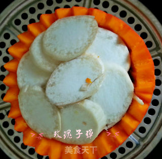 咖哩南瓜蒸菌的做法步骤：6