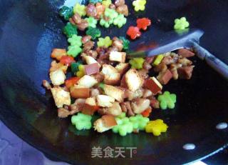 【多彩面包鸡丁】中西结合的超卡哇伊菜菜的做法步骤：14