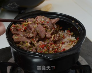 牛腩焖饭的做法步骤：15