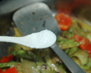 豆豉爆苦瓜的做法步骤：8