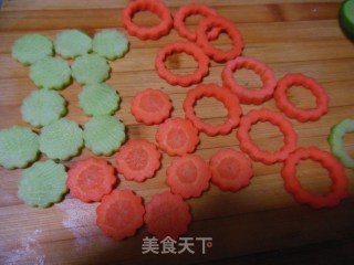 金镶玉萝卜双脆——玉食私房菜的做法步骤：3