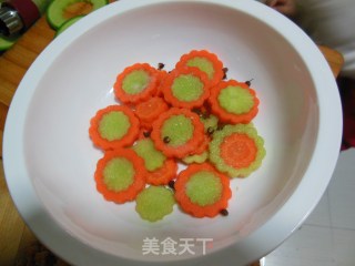 金镶玉萝卜双脆——玉食私房菜的做法步骤：5