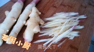 仔姜炒肉的做法步骤：3