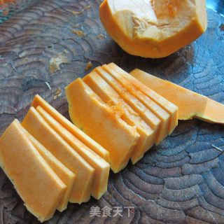 蒸老南瓜的做法步骤：3