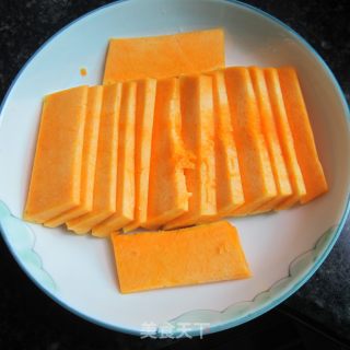 蒸老南瓜的做法步骤：4