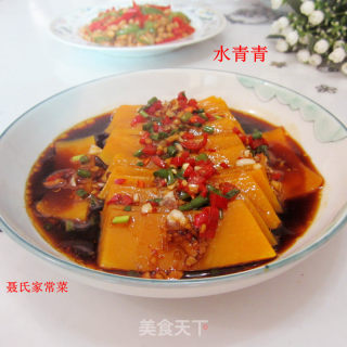 蒸老南瓜的做法步骤：9