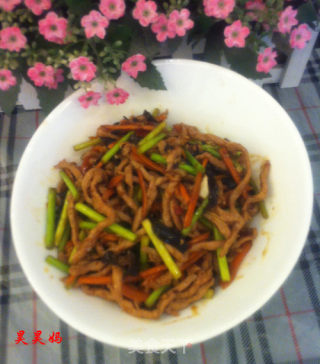 鱼香肉丝的做法步骤：10
