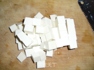蚝油豆腐的做法步骤：2