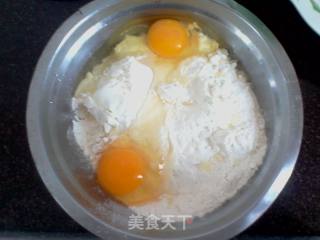 奶香萨其马的做法步骤：2