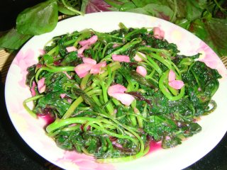 蒜蓉苋菜的做法步骤：10