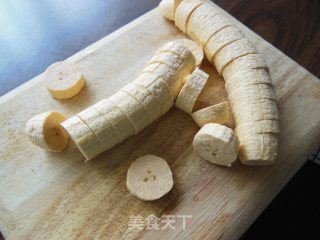 油炸大蕉的做法步骤：2