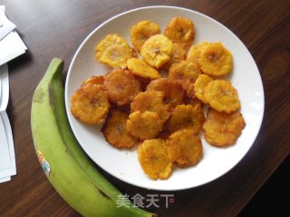 油炸大蕉的做法步骤：7