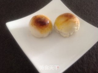 红豆蛋黄酥的做法步骤：12