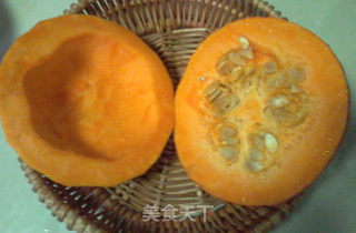 南瓜黑米饭的做法步骤：1
