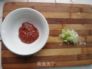 虾酱炒豇豆的做法步骤：3