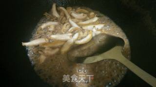 蒜粒蠔油燴鮑片伴菠菜的做法步骤：4