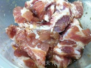 糯米蒸排骨的做法步骤：2